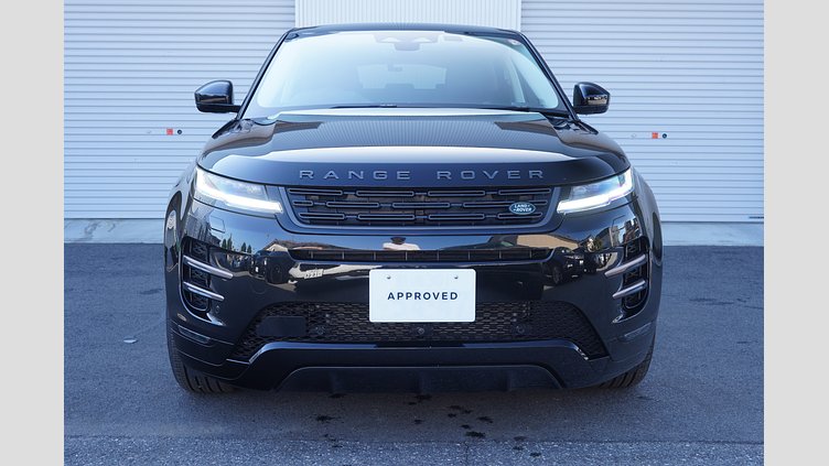 2024 認定中古車 Land Rover Range Rover Evoque サントリーニブラック P300eプラグインハイブリッド（ガソリン） スタンダードホイールベース DYNAMIC HSE