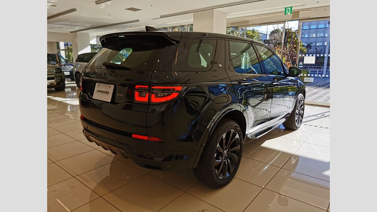 2024 認定中古車 Land Rover Discovery Sport サントリーニブラック P300eプラグインハイブリッド（ガソリン） 標準ホイール DYNAMIC HSE
