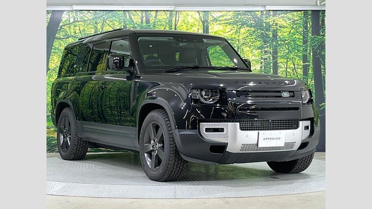 2024 認定中古車 Land Rover Defender 130 サントリーニブラック D300 AWD（AT） SE