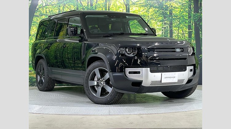 2024 認定中古車 Land Rover Defender 130 サントリーニブラック D300 AWD（AT） SE