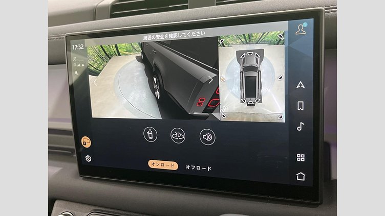 2024 認定中古車 Land Rover Defender 130 サントリーニブラック D300 AWD（AT） SE