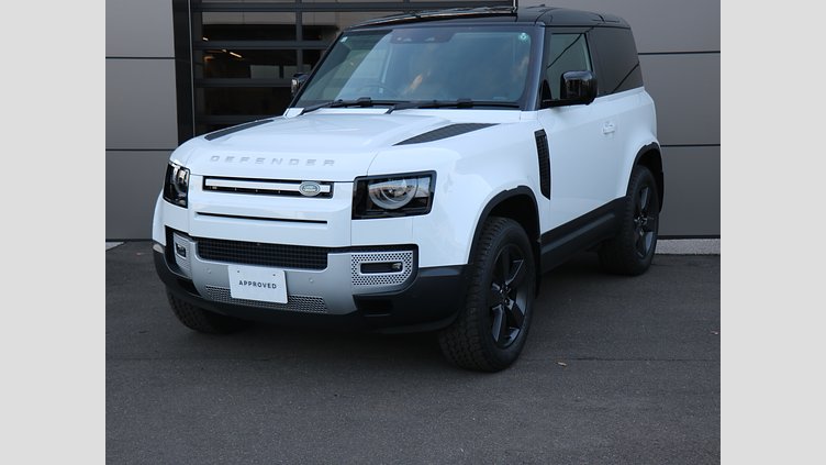 2023 認定中古車 Land Rover Defender 90 フジホワイト P300 AWD（AT） SE