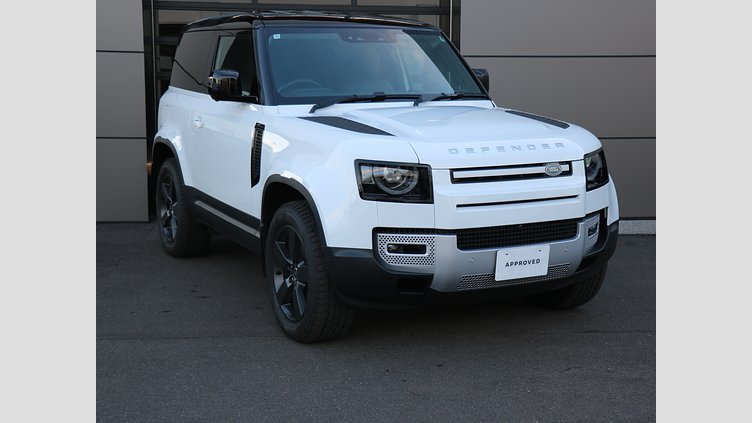 2023 認定中古車 Land Rover Defender 90 フジホワイト P300 AWD（AT） SE