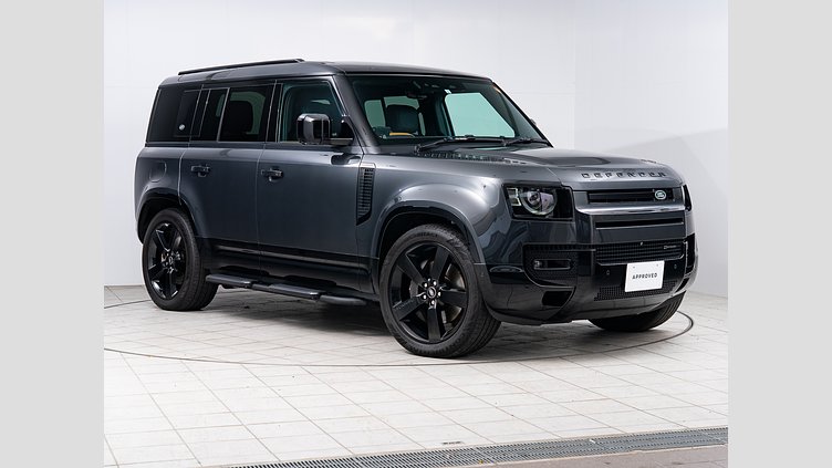 2023 認定中古車 Land Rover Defender 110 カルパチアングレイ D300 AWD（AT） X-DYNAMIC HSE D300 エアサスペンション