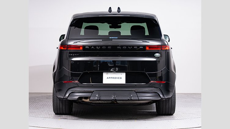 2023 認定中古車 Land Rover Range Rover Sport サントリーニブラック 3.0リッター6気筒300PSターボチャージドディーゼルMHEV（オートマチック） DYNAMIC SE