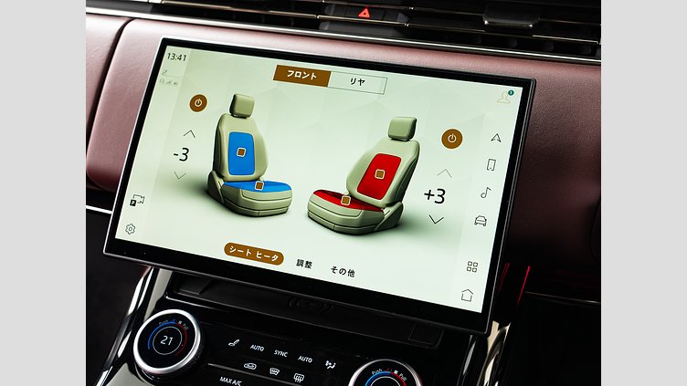 2023 認定中古車 Land Rover Range Rover Sport サントリーニブラック 3.0リッター6気筒300PSターボチャージドディーゼルMHEV（オートマチック） DYNAMIC SE