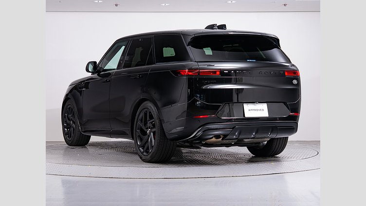 2023 認定中古車 Land Rover Range Rover Sport サントリーニブラック 3.0リッター6気筒300PSターボチャージドディーゼルMHEV（オートマチック） DYNAMIC SE