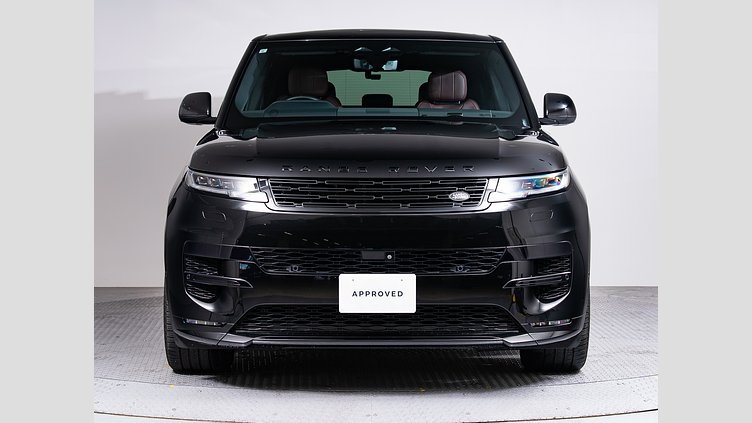 2023 認定中古車 Land Rover Range Rover Sport サントリーニブラック 3.0リッター6気筒300PSターボチャージドディーゼルMHEV（オートマチック） DYNAMIC SE