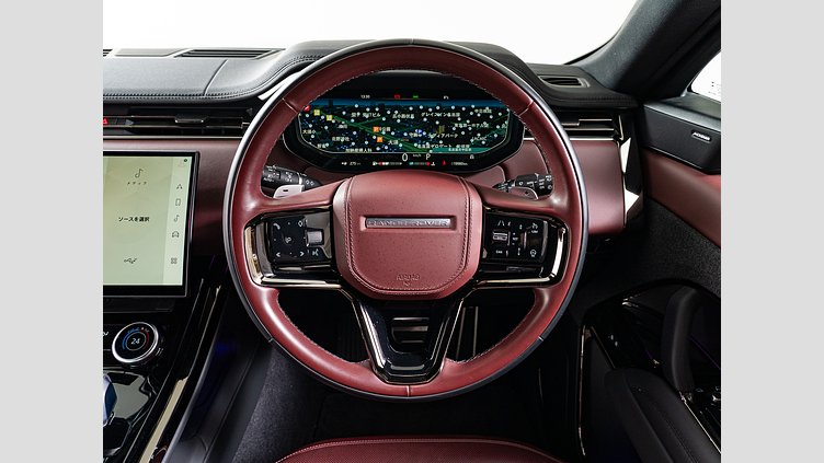 2023 認定中古車 Land Rover Range Rover Sport サントリーニブラック 3.0リッター6気筒300PSターボチャージドディーゼルMHEV（オートマチック） DYNAMIC SE