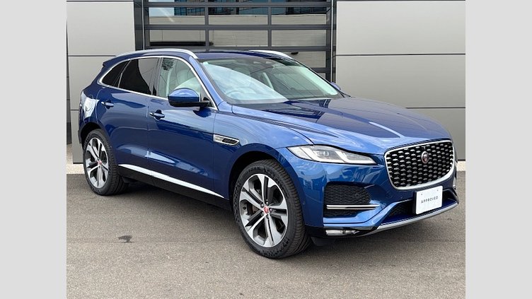 2022 認定中古車 Jaguar F-Pace ブルーファイアブルー P250 AWD（オートマチック） S