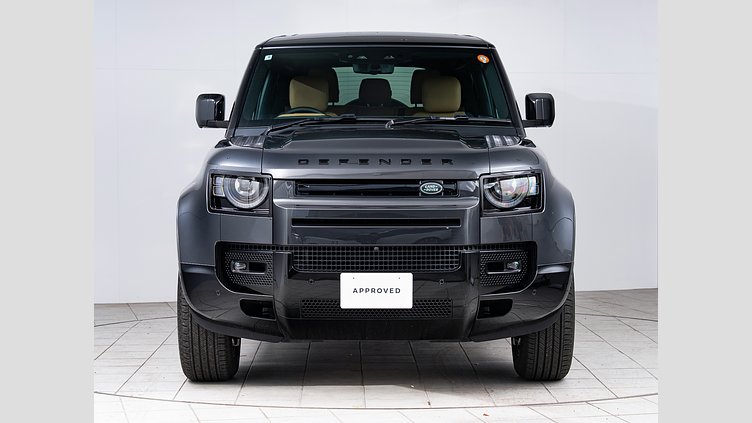 2025 認定中古車 Land Rover Defender 90 カルパチアングレイ D350 ディーゼルマイルドハイブリッド X-Dynamic HSE