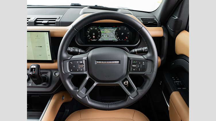 2025 認定中古車 Land Rover Defender 90 カルパチアングレイ D350 ディーゼルマイルドハイブリッド X-Dynamic HSE