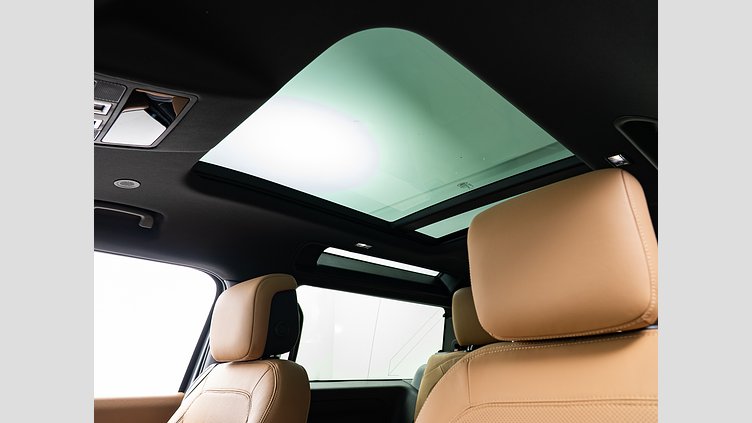 2025 認定中古車 Land Rover Defender 90 カルパチアングレイ D350 ディーゼルマイルドハイブリッド X-Dynamic HSE