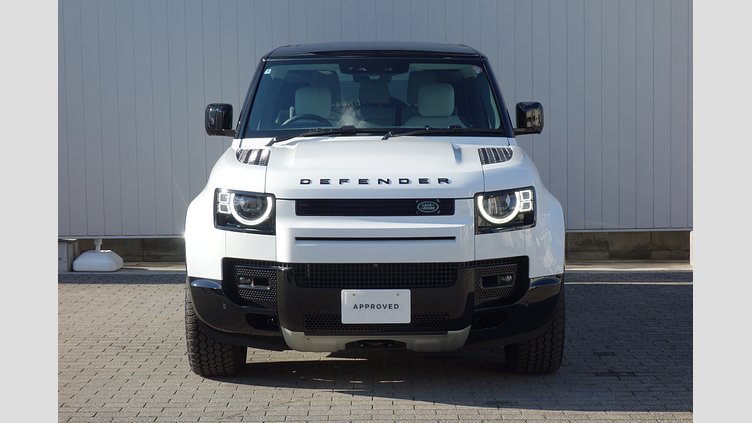 2024 認定中古車 Land Rover Defender 90 フジホワイト D350 ディーゼルマイルドハイブリッド X-Dynamic HSE