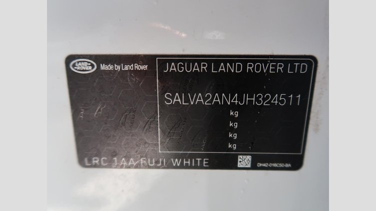2018 認定中古車 Land Rover Range Rover Evoque Fuji White ９AT SE