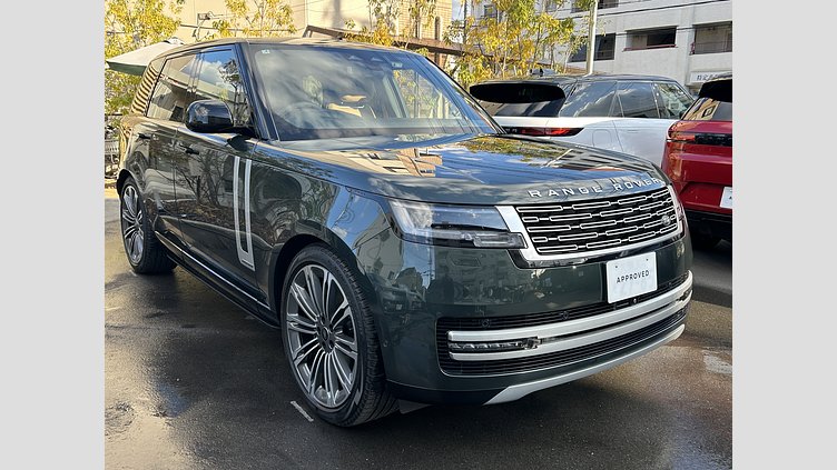 2024 認定中古車 Land Rover Range Rover ベルグレイヴィアグリーン D300 AWD MHEV（AT） スタンダードホイールベース Autobiography