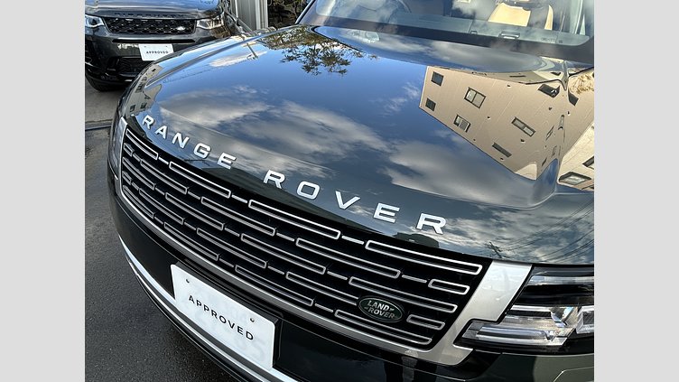 2024 認定中古車 Land Rover Range Rover ベルグレイヴィアグリーン D300 AWD MHEV（AT） スタンダードホイールベース Autobiography