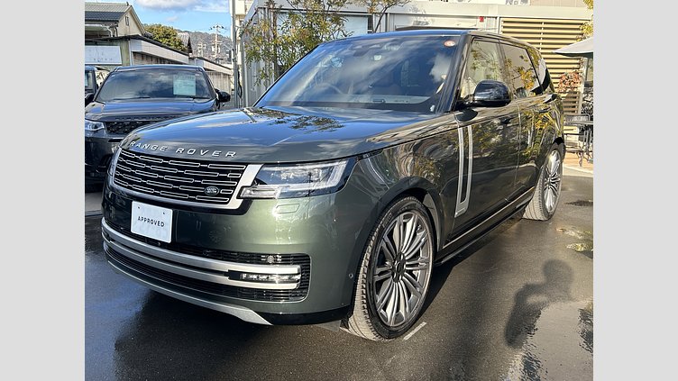 2024 認定中古車 Land Rover Range Rover ベルグレイヴィアグリーン D300 AWD MHEV（AT） スタンダードホイールベース Autobiography