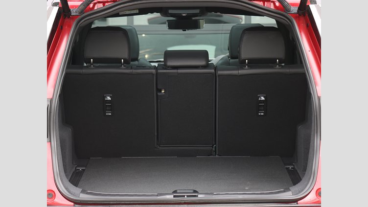 2025 認定中古車 Land Rover Discovery Sport フィレンツェレッド INGENIUM 1.5リッター3気筒 309PS ターボチャージドガソリン PHEV（AT）AWD 標準ホイール Dynamic HSE