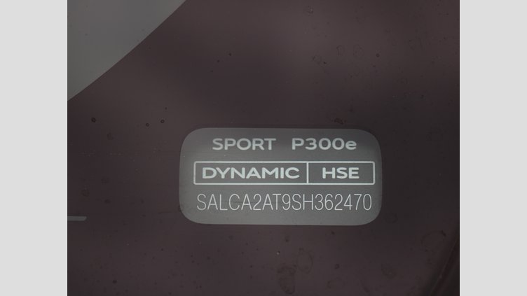 2025 認定中古車 Land Rover Discovery Sport フィレンツェレッド INGENIUM 1.5リッター3気筒 309PS ターボチャージドガソリン PHEV（AT）AWD 標準ホイール Dynamic HSE