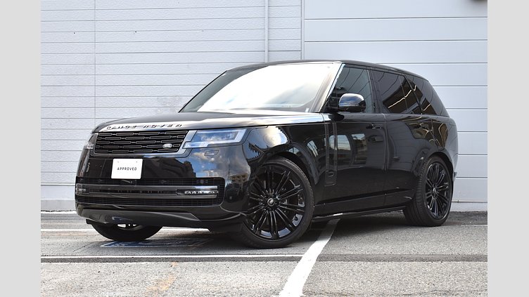 2023 認定中古車 Land Rover Range Rover サントリーニブラック D300 AWD MHEV（AT） スタンダードホイールベース Autobiography