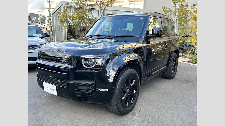 2022 認定中古車 Land Rover Defender 90 サントリーニブラック P300 AWD（AT） X-DYNAMIC SE