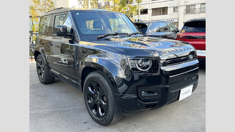 2022 認定中古車 Land Rover Defender 90 サントリーニブラック P300 AWD（AT） X-DYNAMIC SE