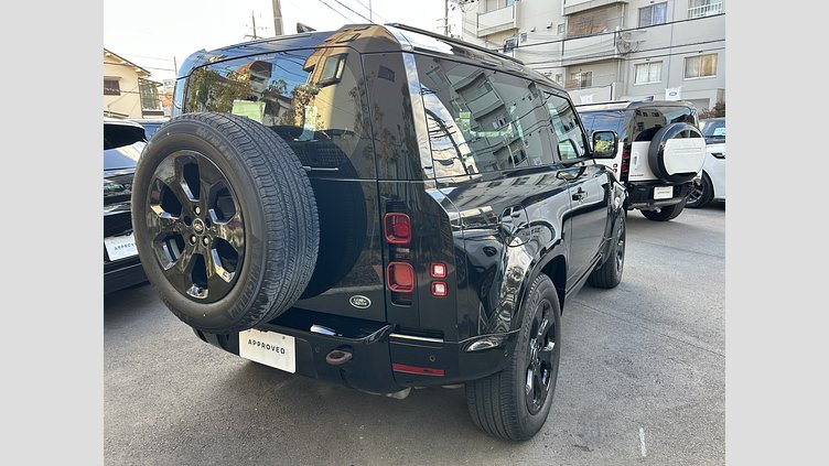 2022 認定中古車 Land Rover Defender 90 サントリーニブラック P300 AWD（AT） X-DYNAMIC SE