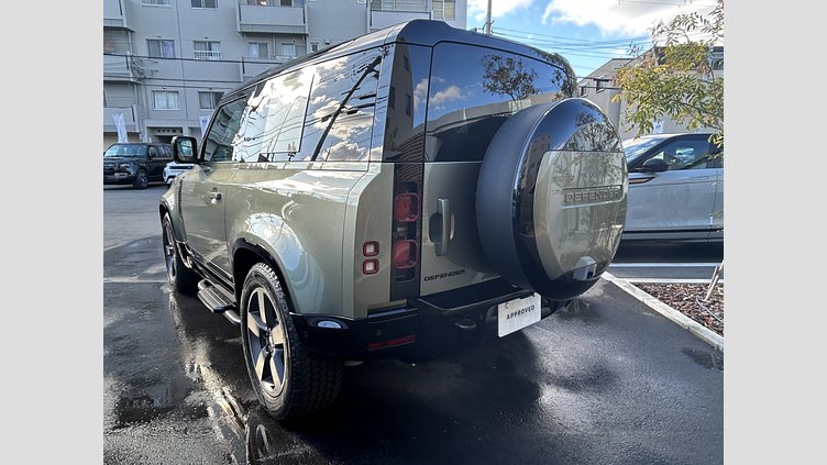 2025 認定中古車 Land Rover Defender 90 パンゲアグリーン D350 ディーゼルマイルドハイブリッド X-Dynamic HSE