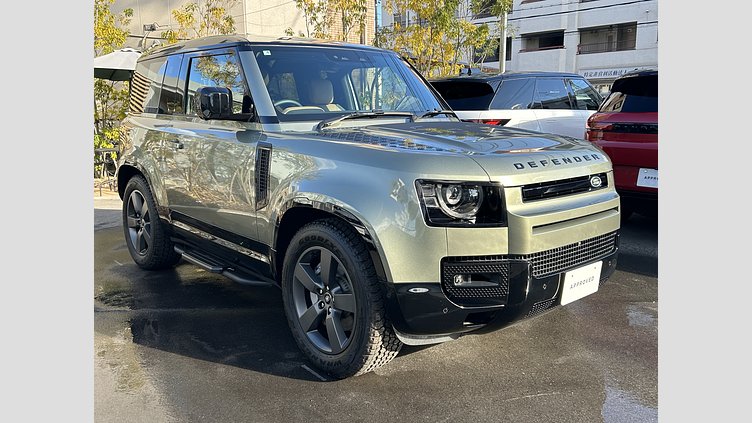 2025 認定中古車 Land Rover Defender 90 パンゲアグリーン D350 ディーゼルマイルドハイブリッド X-Dynamic HSE