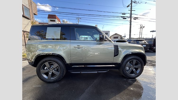 2025 認定中古車 Land Rover Defender 90 パンゲアグリーン D350 ディーゼルマイルドハイブリッド X-Dynamic HSE