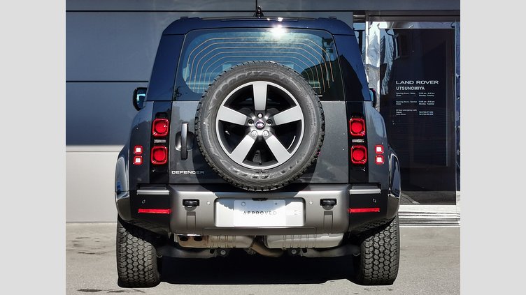 2025 認定中古車 Land Rover Defender 90 カルパチアングレイ D350 ディーゼルマイルドハイブリッド X-Dynamic HSE