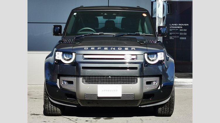 2025 認定中古車 Land Rover Defender 90 カルパチアングレイ D350 ディーゼルマイルドハイブリッド X-Dynamic HSE