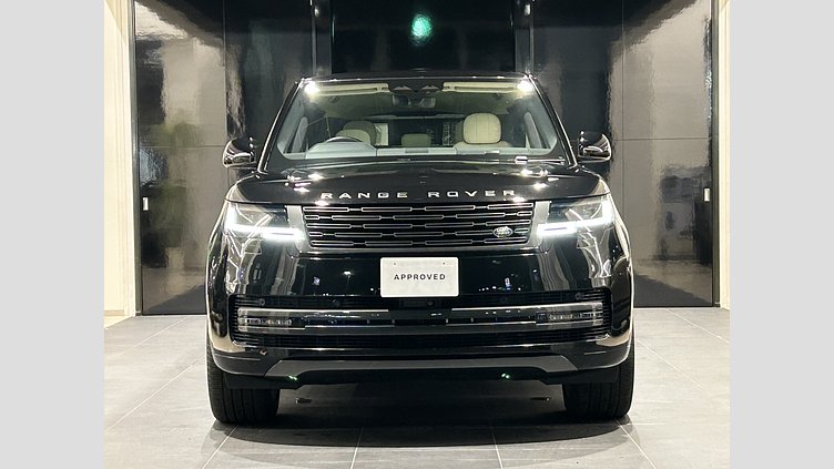 2024 認定中古車 Land Rover Range Rover サントリーニブラック D300 AWD MHEV（AT） スタンダードホイールベース SE