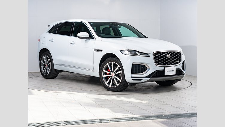 2021 認定中古車 Jaguar F-Pace ユーロンホワイト D200 AWD（オートマチック）MHEV R-DYNAMIC SE　D200
