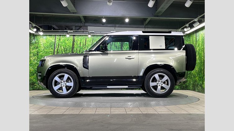 2023 認定中古車 Land Rover Defender 90 Pangea Green 4WD SE