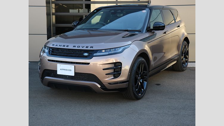 2025 認定中古車 Land Rover Range Rover Evoque コリンシアンブロンズ D200マイルドハイブリッド（ディーゼル） SWB DYNAMIC SE