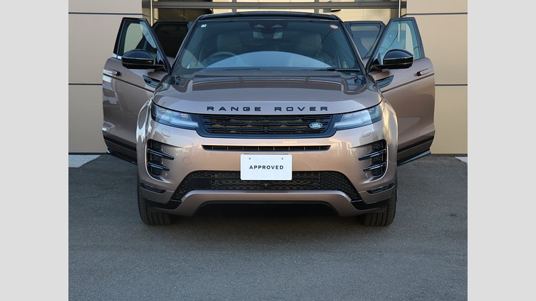 2025 認定中古車 Land Rover Range Rover Evoque コリンシアンブロンズ D200マイルドハイブリッド（ディーゼル） SWB DYNAMIC SE