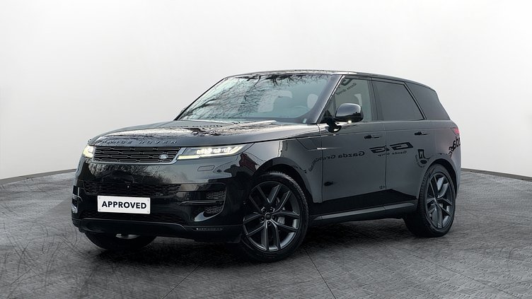 2024 Approved Land Rover Range Rover Sport Czarny Santorini Black 3.0-LITROWY 6-CYLINDROWY 300KM TURBODOŁADOWANY DIESEL MHEV SE