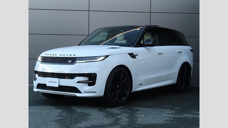 2023 認定中古車 Land Rover Range Rover Sport フジホワイト 3.0リッター6気筒300PSターボチャージドディーゼルMHEV（オートマチック） AUTOBIOGRAPHY