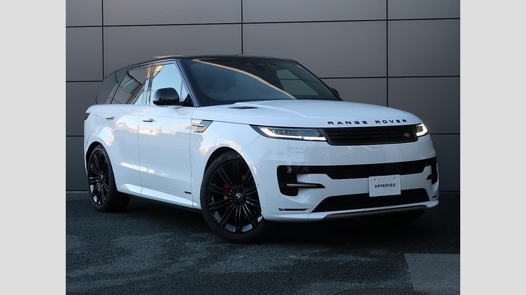 2023 認定中古車 Land Rover Range Rover Sport フジホワイト 3.0リッター6気筒300PSターボチャージドディーゼルMHEV（オートマチック） AUTOBIOGRAPHY