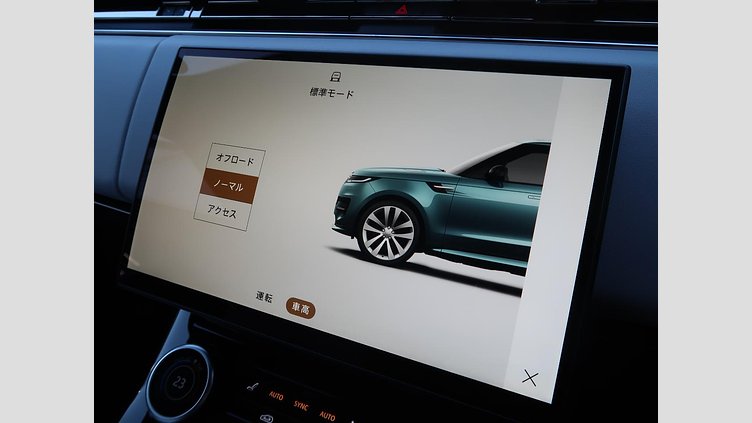 2023 認定中古車 Land Rover Range Rover Sport フジホワイト 3.0リッター6気筒300PSターボチャージドディーゼルMHEV（オートマチック） AUTOBIOGRAPHY