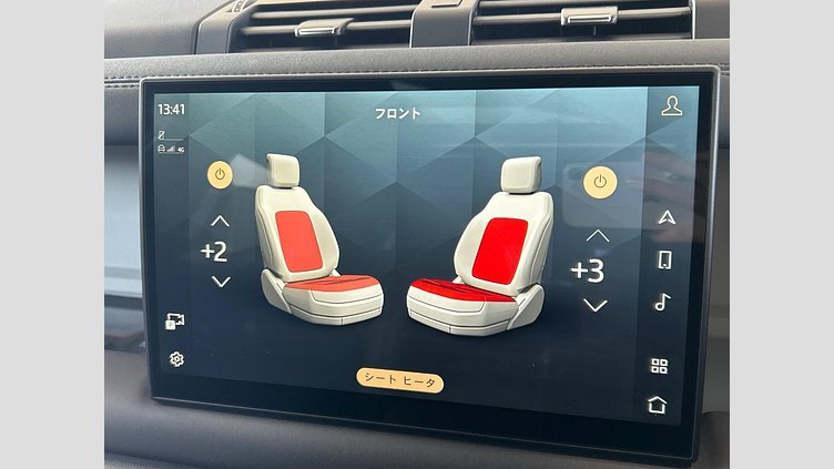 2024 認定中古車 Land Rover Defender 130 サントリーニブラック D300 AWD（AT） SE