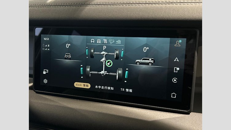 2023 認定中古車 Land Rover Defender 110 サントリーニブラック D300 AWD（AT） S