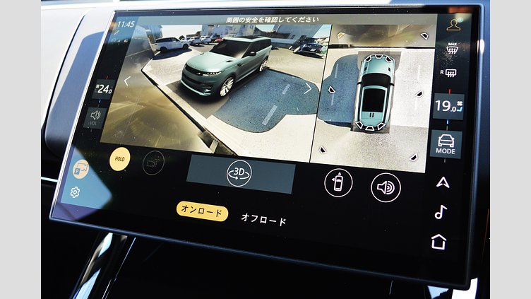 2024 認定中古車 Land Rover Range Rover Sport サントリーニブラック P550eプラグインハイブリッド（ガソリン） スタンダードホイールベース Dynamic SE