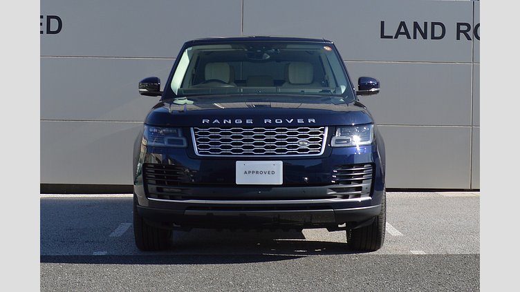 2019 認定中古車 Land Rover Range Rover ポルトフィーノブルー 3.0リッターTDV6ディーゼル（258 PS） スタンダードホイールベース VOGUE