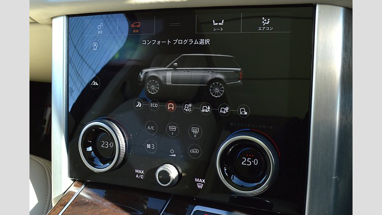 2019 認定中古車 Land Rover Range Rover ポルトフィーノブルー 3.0リッターTDV6ディーゼル（258 PS） スタンダードホイールベース VOGUE