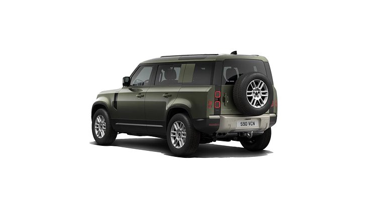 2026 NAUJI AUTOMOBILIAI Land Rover Defender 110 Woolstone Green D250 Diesel Mild Hybrid S