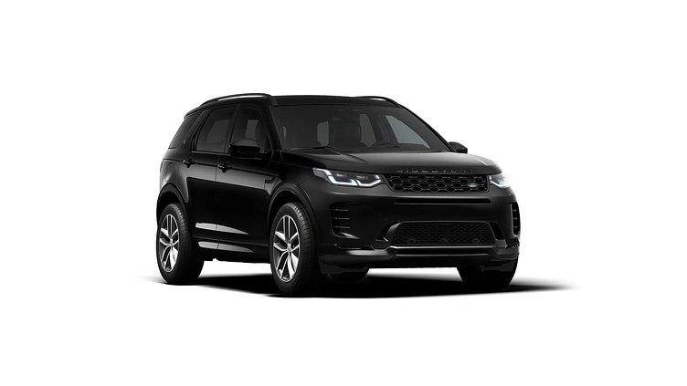 2025 Nowy Land Rover Discovery Sport Santorini Black D200 Standardowy rozstaw osi Landmark