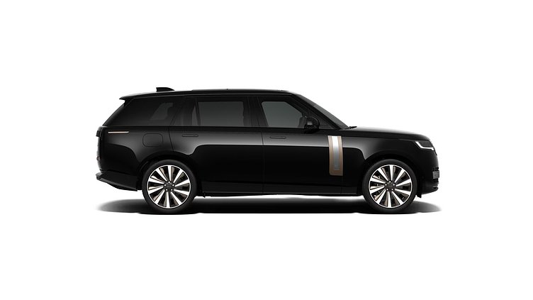 2025 Nowy Land Rover Range Rover Czarny Santorini Black P615 LONG WHEELBASE (LWB) SV